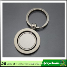 Metal Round Shape Custom Logo Key Chain